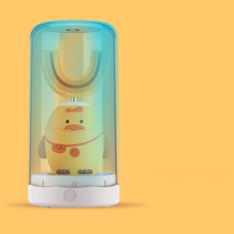 Children's U-Shaped Electric Toothbrush with Silicone Head