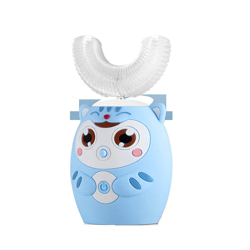 Children's U-Shaped Electric Toothbrush with Silicone Head