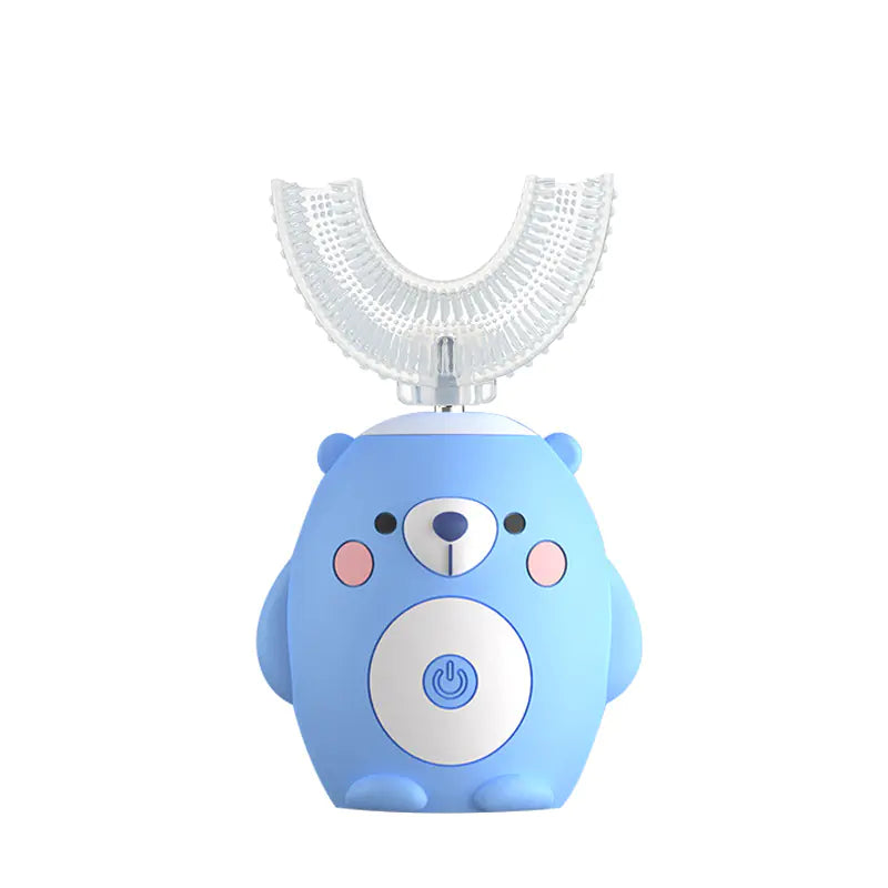 Children's U-Shaped Electric Toothbrush with Silicone Head