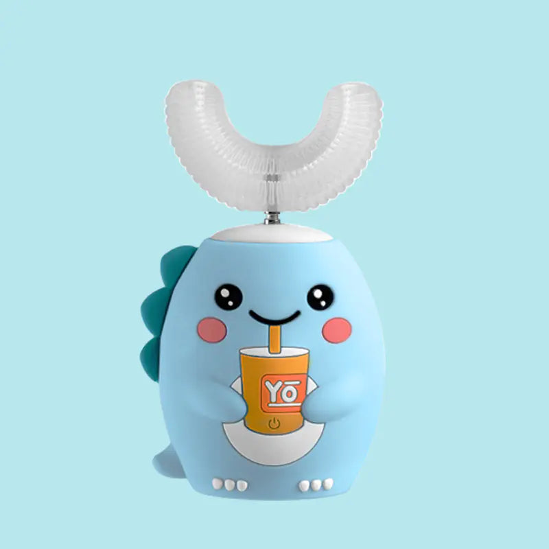 Children's U-Shaped Electric Toothbrush with Silicone Head