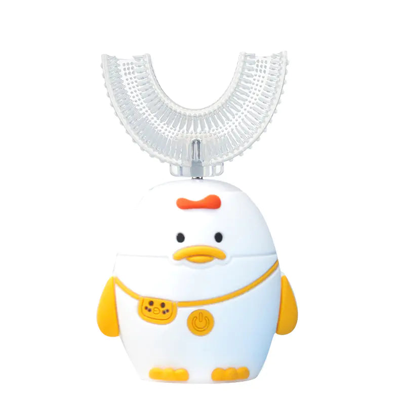 Children's U-Shaped Electric Toothbrush with Silicone Head