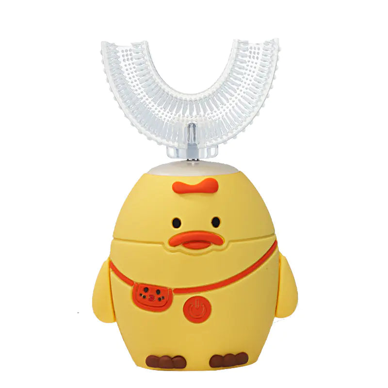 Children's U-Shaped Electric Toothbrush with Silicone Head